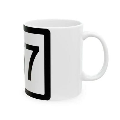 WV-857 (Virginia) (Road Sign) White Coffee Mug - Go Mug Yourself