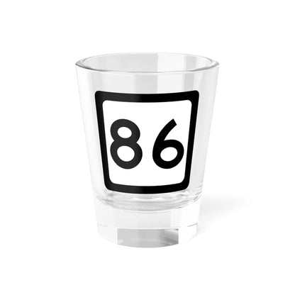 WV-86 (Virginia) (Road Sign) Shot Glass 1.5oz 1.5oz - Go Mug Yourself
