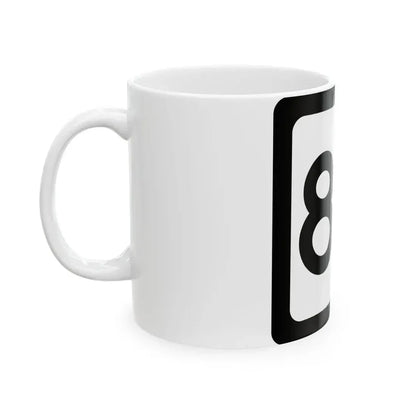 WV-86 (Virginia) (Road Sign) White Coffee Mug - Go Mug Yourself