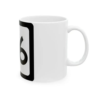 WV-86 (Virginia) (Road Sign) White Coffee Mug - Go Mug Yourself