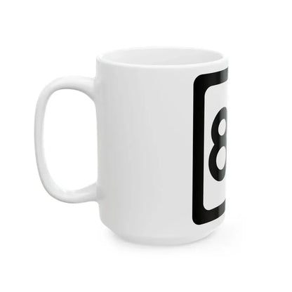 WV-86 (Virginia) (Road Sign) White Coffee Mug - Go Mug Yourself