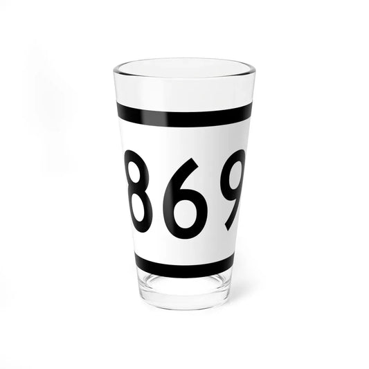 WV-869 (Virginia) (Road Sign) Pint Glass 16oz 16oz - Go Mug Yourself