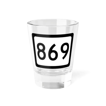 WV-869 (Virginia) (Road Sign) Shot Glass 1.5oz 1.5oz - Go Mug Yourself