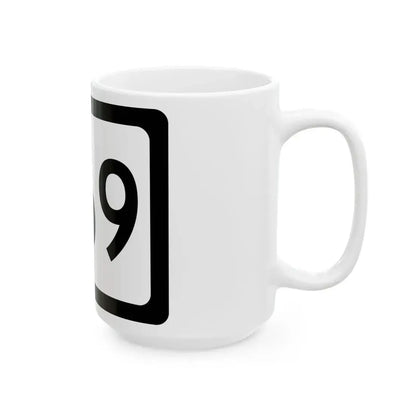 WV-869 (Virginia) (Road Sign) White Coffee Mug - Go Mug Yourself