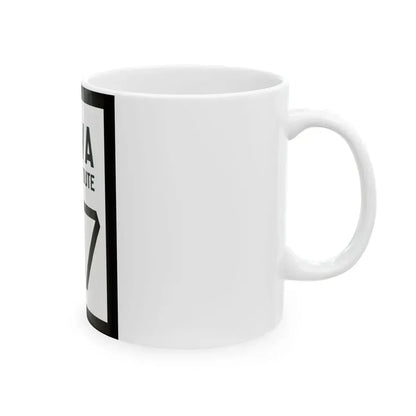 WV-87 1922 (Virginia) (Road Sign) White Coffee Mug - Go Mug Yourself