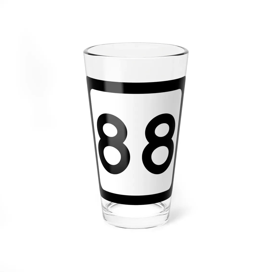 WV-88 (Virginia) (Road Sign) Pint Glass 16oz 16oz - Go Mug Yourself