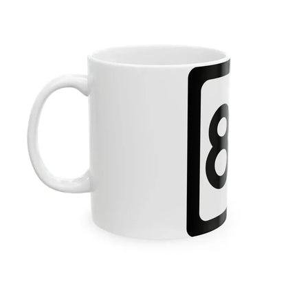 WV-88 (Virginia) (Road Sign) White Coffee Mug - Go Mug Yourself