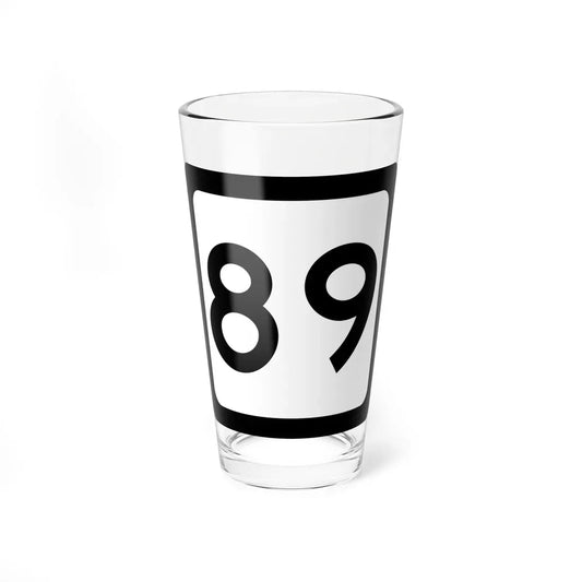 WV-89 (Virginia) (Road Sign) Pint Glass 16oz 16oz - Go Mug Yourself