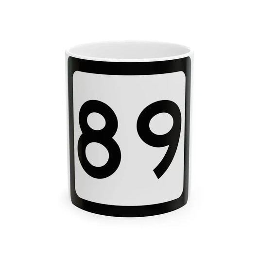 WV-89 (Virginia) (Road Sign) White Coffee Mug 11oz - Go Mug Yourself