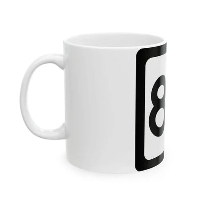 WV-89 (Virginia) (Road Sign) White Coffee Mug - Go Mug Yourself
