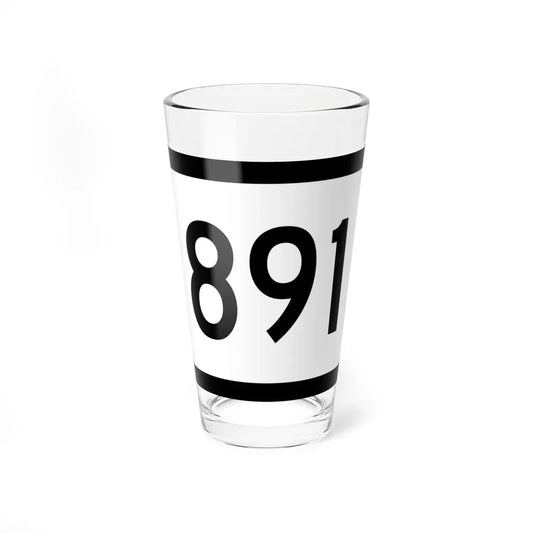 WV-891 (Virginia) (Road Sign) Pint Glass 16oz 16oz - Go Mug Yourself