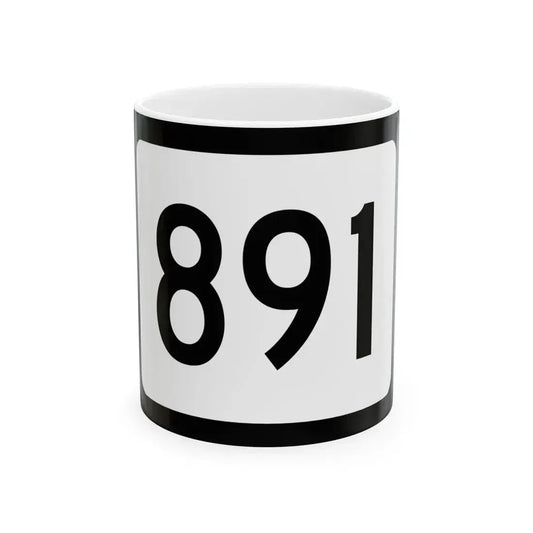 WV-891 (Virginia) (Road Sign) White Coffee Mug 11oz - Go Mug Yourself