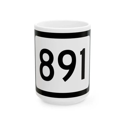 WV-891 (Virginia) (Road Sign) White Coffee Mug 15oz - Go Mug Yourself