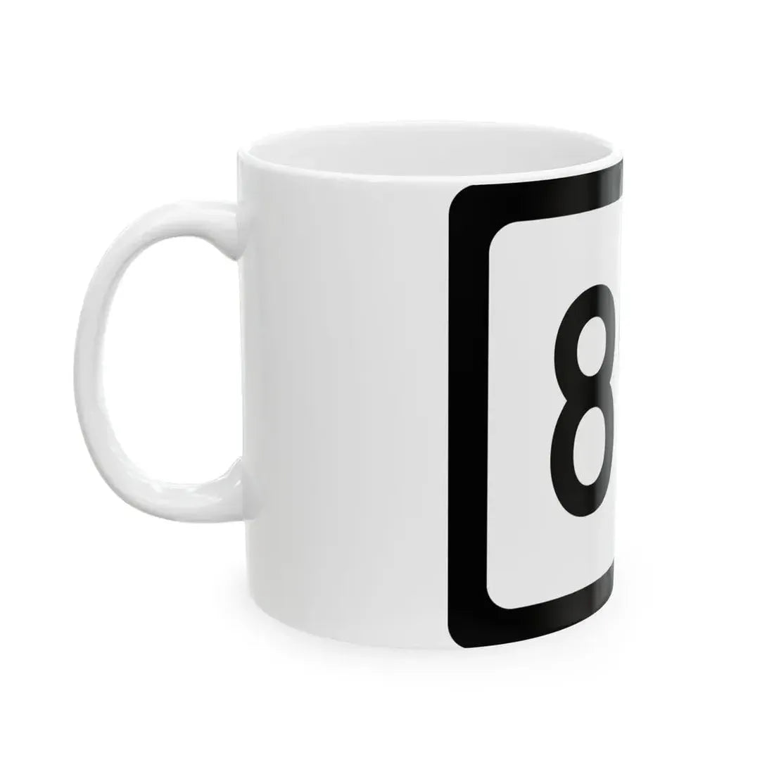 WV-891 (Virginia) (Road Sign) White Coffee Mug - Go Mug Yourself