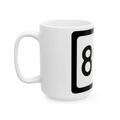 WV-892 (Virginia) (Road Sign) White Coffee Mug - Go Mug Yourself