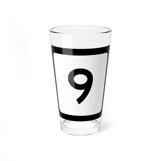WV-9 (Virginia) (Road Sign) Pint Glass 16oz 16oz - Go Mug Yourself