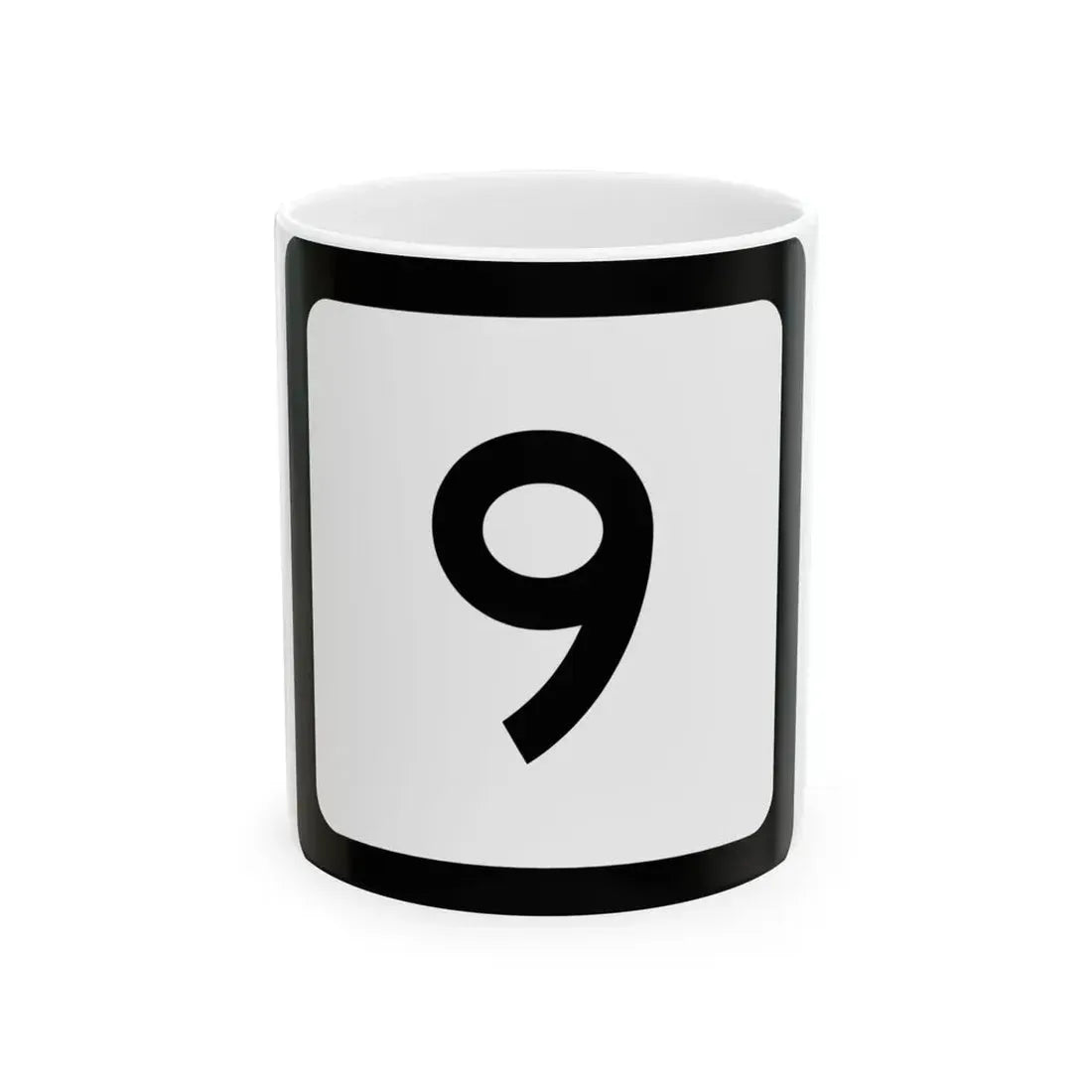 WV-9 (Virginia) (Road Sign) White Coffee Mug 11oz - Go Mug Yourself