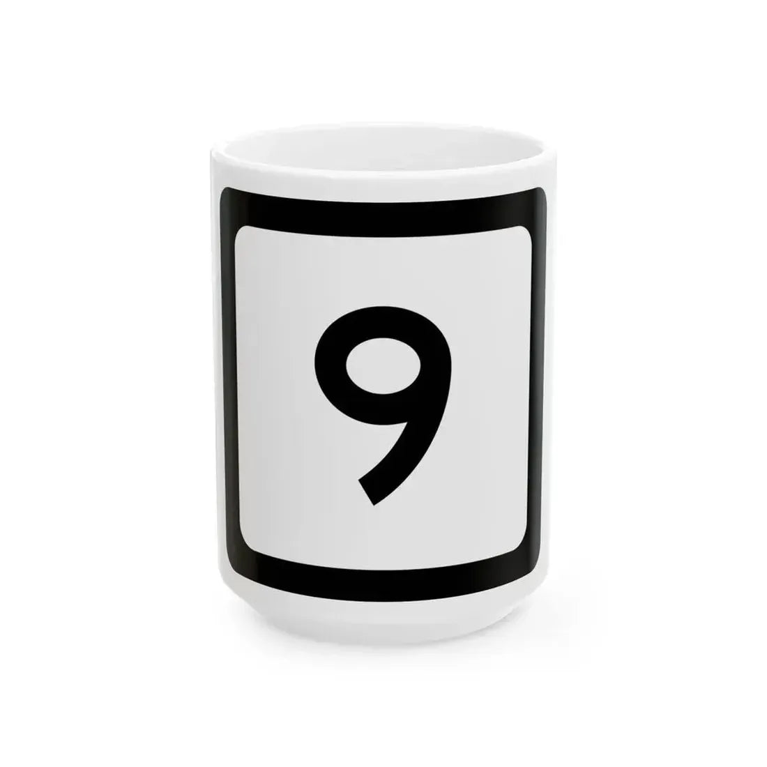 WV-9 (Virginia) (Road Sign) White Coffee Mug 15oz - Go Mug Yourself