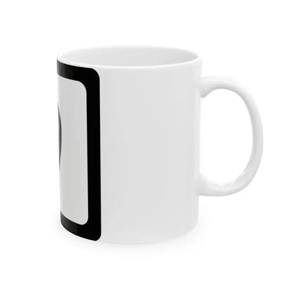 WV-9 (Virginia) (Road Sign) White Coffee Mug - Go Mug Yourself
