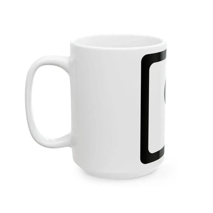 WV-9 (Virginia) (Road Sign) White Coffee Mug - Go Mug Yourself
