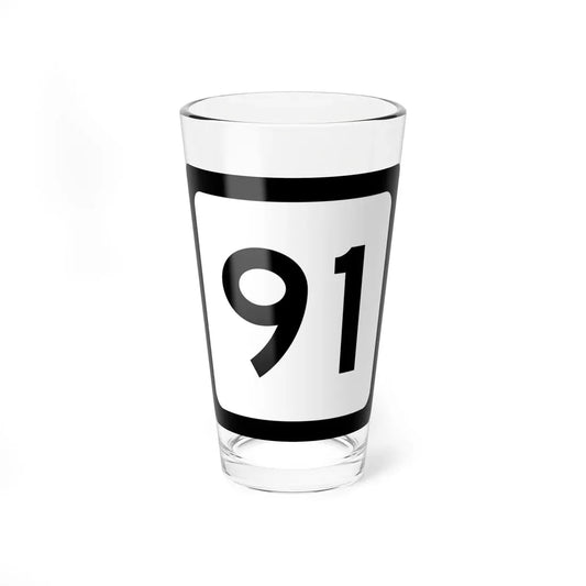 WV-91 (Virginia) (Road Sign) Pint Glass 16oz 16oz - Go Mug Yourself
