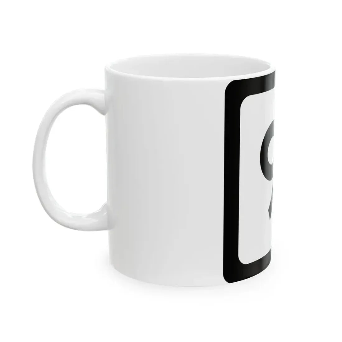 WV-91 (Virginia) (Road Sign) White Coffee Mug - Go Mug Yourself