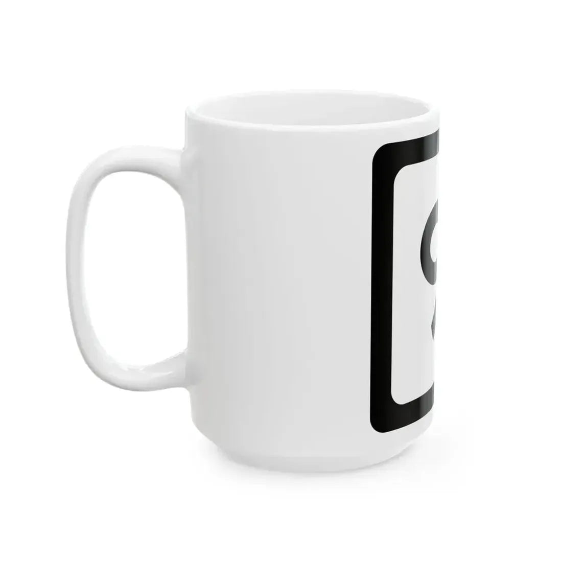 WV-91 (Virginia) (Road Sign) White Coffee Mug - Go Mug Yourself