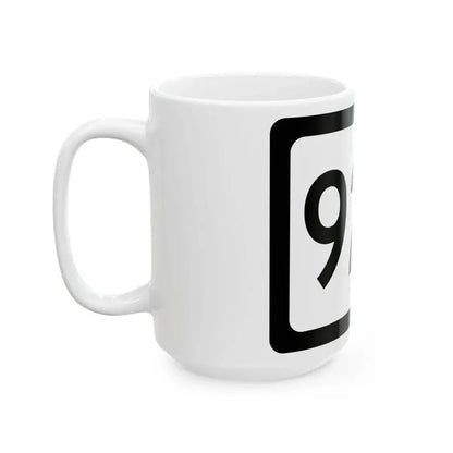 WV-922 (Virginia) (Road Sign) White Coffee Mug - Go Mug Yourself