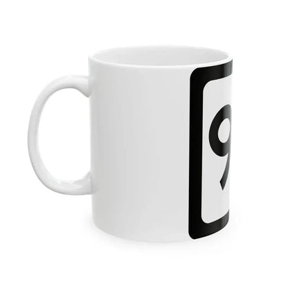 WV-93 (Virginia) (Road Sign) White Coffee Mug - Go Mug Yourself