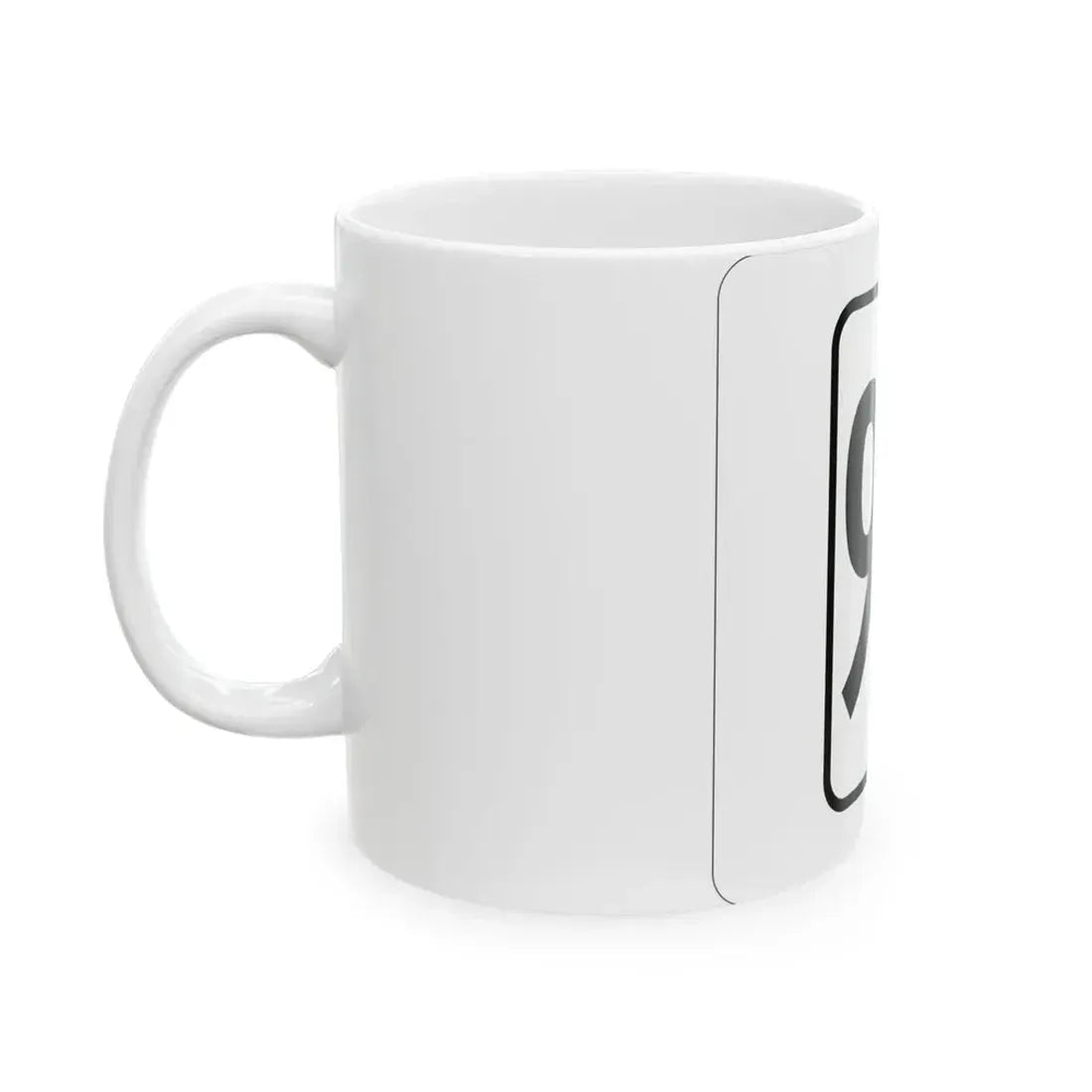 WV-94 1948 (Virginia) (Road Sign) White Coffee Mug - Go Mug Yourself