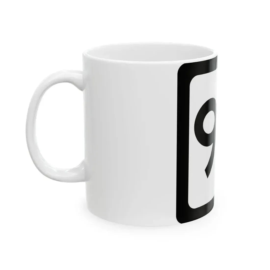 WV-94 (Virginia) (Road Sign) White Coffee Mug - Go Mug Yourself