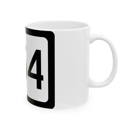 WV-954 (Virginia) (Road Sign) White Coffee Mug - Go Mug Yourself