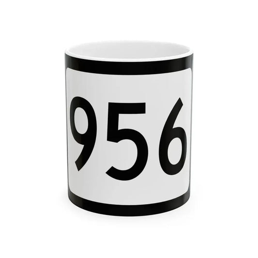WV-956 (Virginia) (Road Sign) White Coffee Mug 11oz - Go Mug Yourself