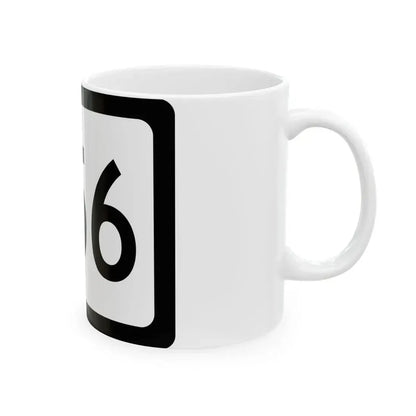 WV-956 (Virginia) (Road Sign) White Coffee Mug - Go Mug Yourself