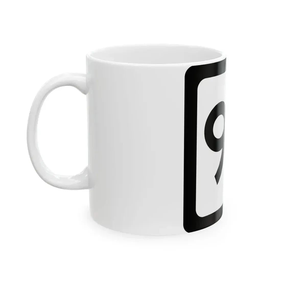 WV-97 (Virginia) (Road Sign) White Coffee Mug - Go Mug Yourself