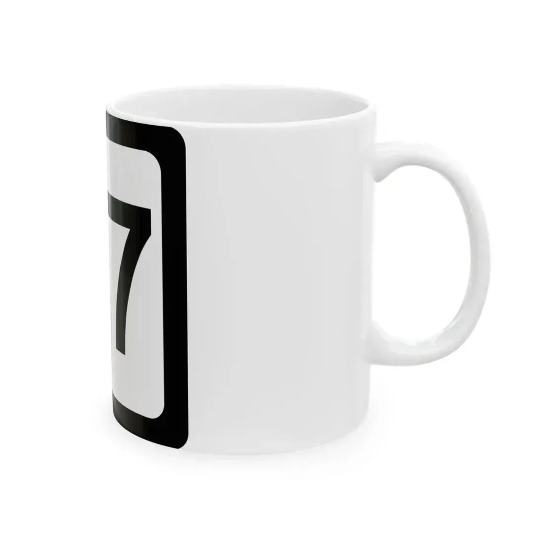 WV-97 (Virginia) (Road Sign) White Coffee Mug - Go Mug Yourself