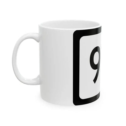 WV-971 (Virginia) (Road Sign) White Coffee Mug - Go Mug Yourself