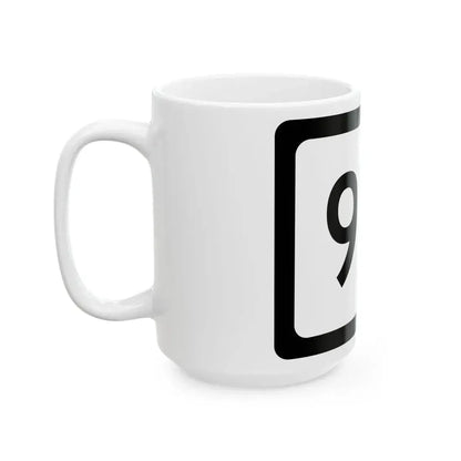 WV-971 (Virginia) (Road Sign) White Coffee Mug - Go Mug Yourself