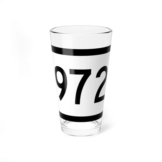 WV-972 (Virginia) (Road Sign) Pint Glass 16oz 16oz - Go Mug Yourself