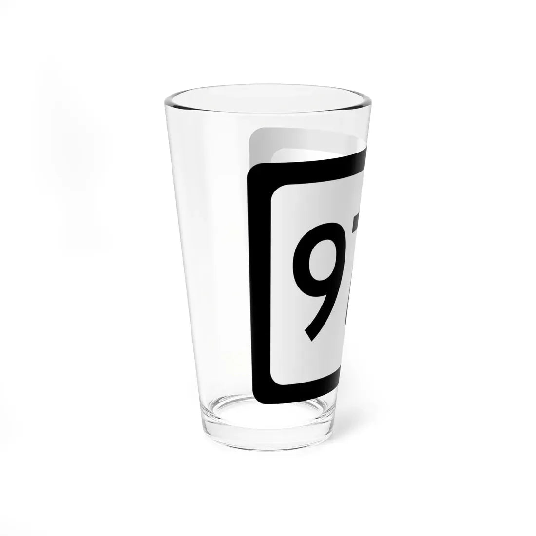 WV-972 (Virginia) (Road Sign) Pint Glass 16oz - Go Mug Yourself