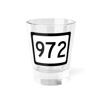 WV-972 (Virginia) (Road Sign) Shot Glass 1.5oz 1.5oz - Go Mug Yourself