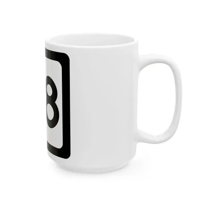 WV-98 (Virginia) (Road Sign) White Coffee Mug - Go Mug Yourself