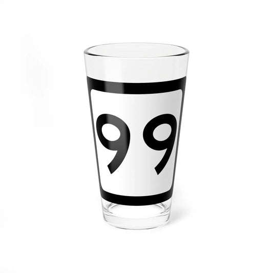 WV-99 (Virginia) (Road Sign) Pint Glass 16oz 16oz - Go Mug Yourself