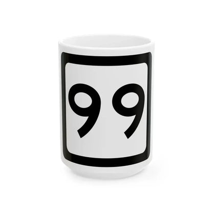 WV-99 (Virginia) (Road Sign) White Coffee Mug 15oz - Go Mug Yourself