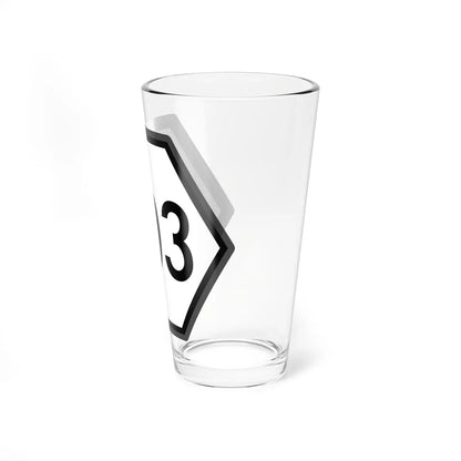 WV PFR 803 mockup (Virginia) (Road Sign) Pint Glss 16oz - Go Mug Yourself