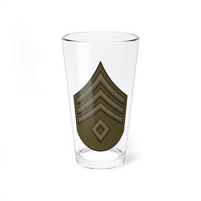 WW1 1sgt (United States) (Military Rank) Pint Glass 16oz 16oz - Go Mug Yourself
