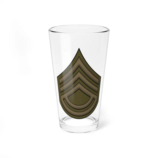 WW1 BattSgtMaj (United States) (Military Rank) Pint Glass 16oz 16oz - Go Mug Yourself