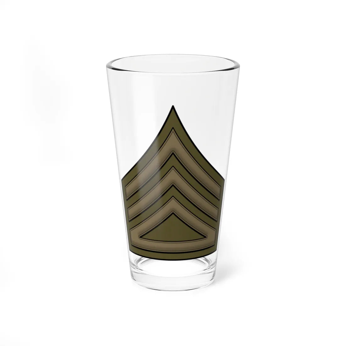 WW1 CompanySupplySgt (United States) (Military Rank) Pint Glass 16oz 16oz - Go Mug Yourself