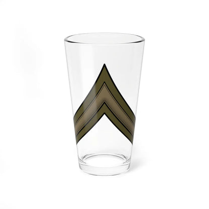 WW1 Private (United States) (Military Rank) Pint Glass 16oz 16oz - Go Mug Yourself