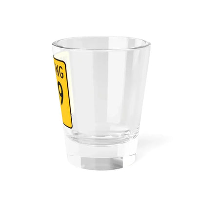 WY-339 (Wyoming) (Road Sign) Shot Glass 1.5oz - Go Mug Yourself